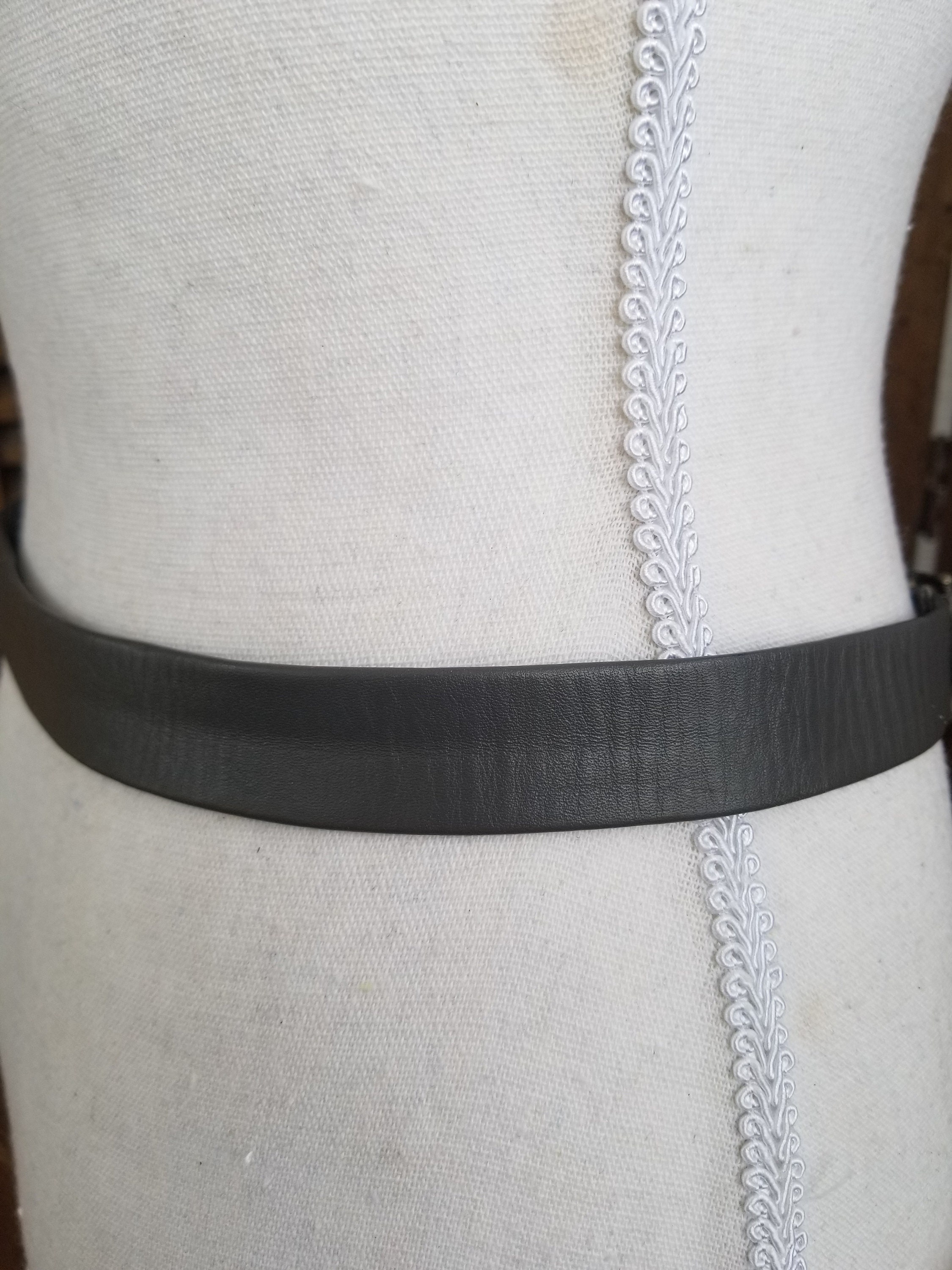 Bonnie Boynton Brutalist Belt Brass Leather Copper Silver 