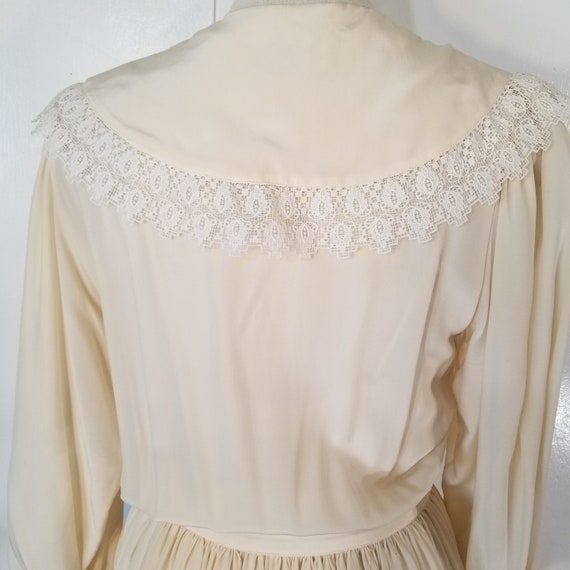 Eileen West Robe/Nightgown Queen Anne Lace Peignoir L… Gem