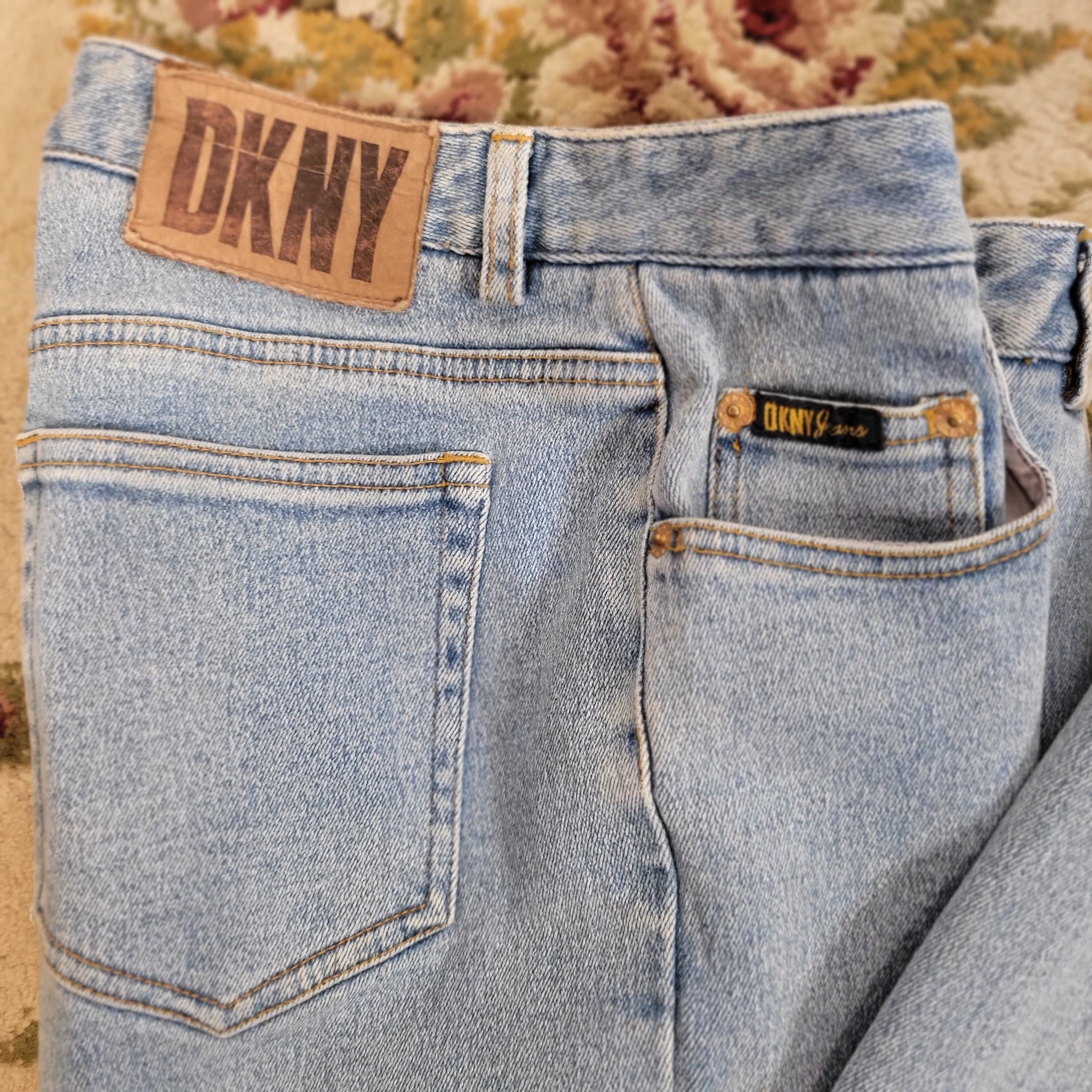 90s DKNY Jeans Denim Size 10 Womens Cotton Spandex High Quality 