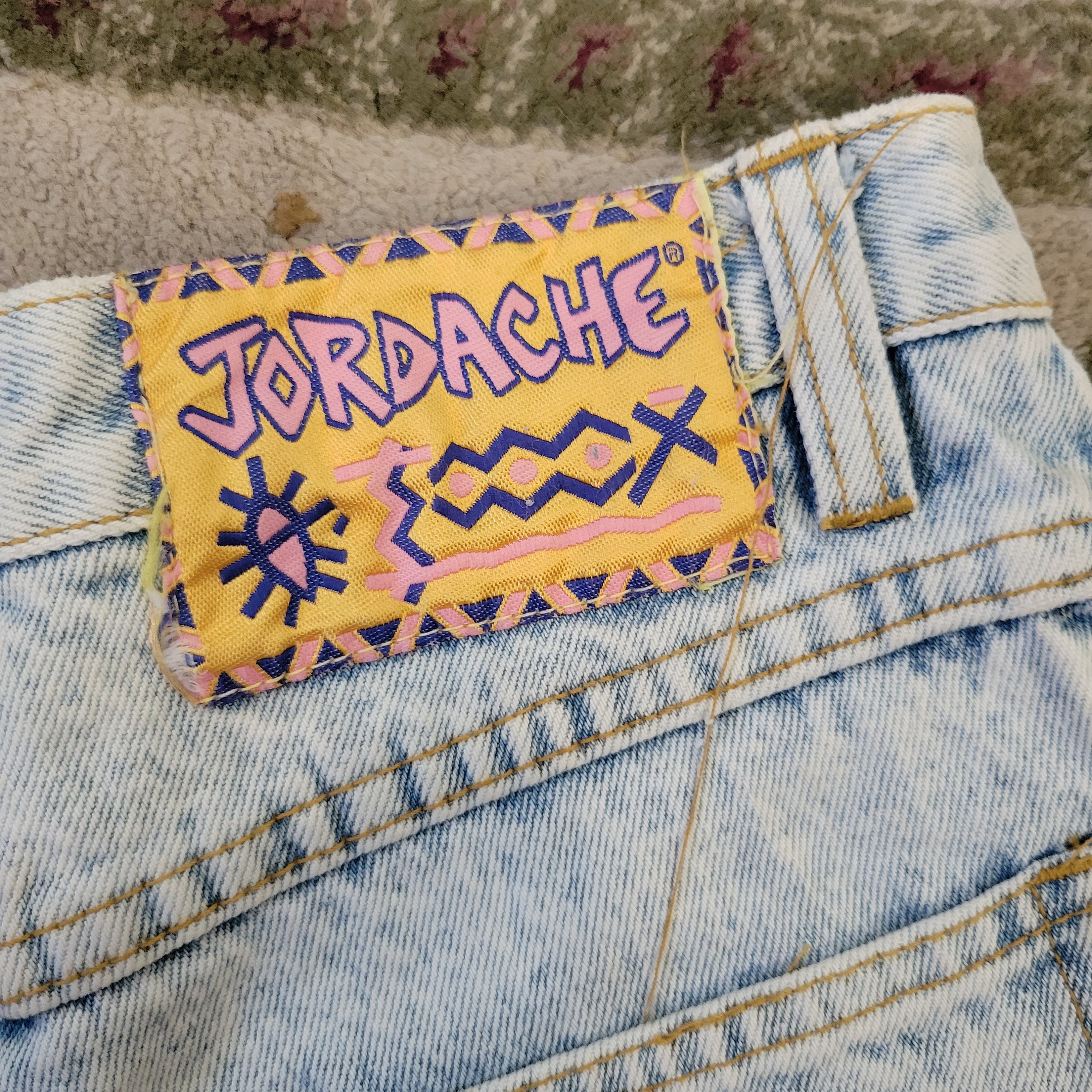 Vintage 80's Jordache Jeans. 1980's Black Jordache Jeans. Awesome 80's  Black Denim Jeans. Size 5/6 -  Denmark