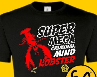 Dr Shakamoto Vic Reeves Bob Mortimer tee T-SHIRT Super Mega Criminal Mind Lobster Robster men's funny tv comedy House Of Fools Big Night Out