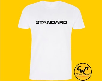 STANDARD tee tshirt T-shirt unisex men's Music band funny Retro gift present average standard sound different difficult the same cool normal