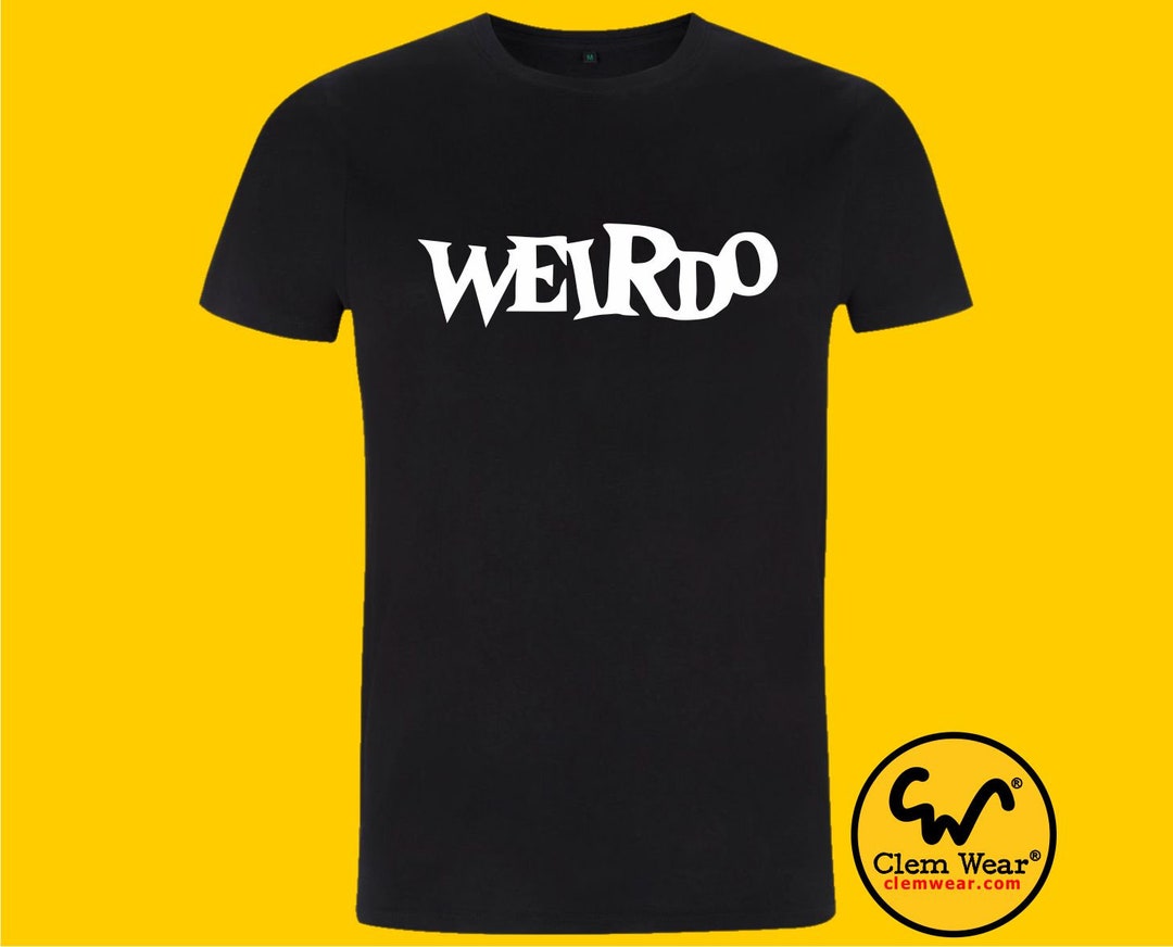WEIRDO tee tshirt T-shirt unisex uomo donna Banda musicale