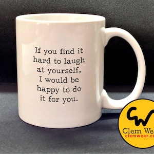 funny 'confident bald man' mug birthday gift present hair skinhead office joke new job retirement cup handmade silly work mate 11oz Laugh At Yourself