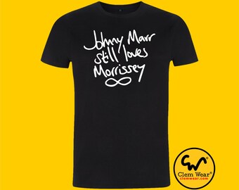 Johnny Marr Morrissey t-Shirt T-Shirt The Smiths unisex UK Einkaufstasche Geschenk vorhanden Musikband