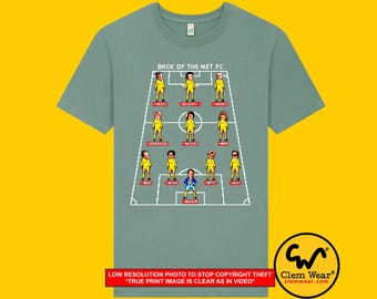 Alan Partridge Tshirt T-Shirt Unisex Herren Back Of The Net FC Fußball lustige Komödie Steve Coogan UK