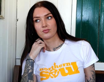 NORTHERN SOUL tshirt gift art T-SHIRT tee men's unisex ladies Keep The Faith Wigan Casino Dance Retro t shirt vegan Fair Wear