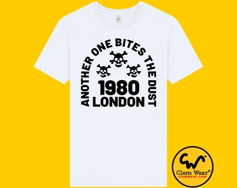Ein anderer beißt den Staub T-Shirt London 1980 Unisex Herren Damen Exklusiv