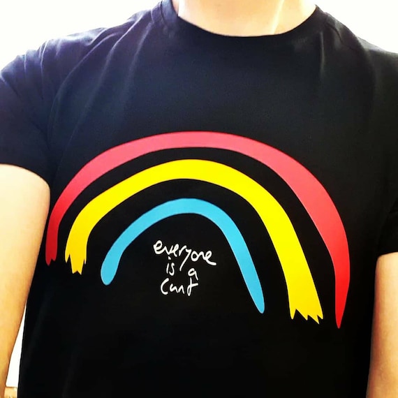 Cunt Shirt Rainbow Swear Word Adult Profanity Shirt Cunt Shirt Rainbow Swear Word Adult Profanity Shirt