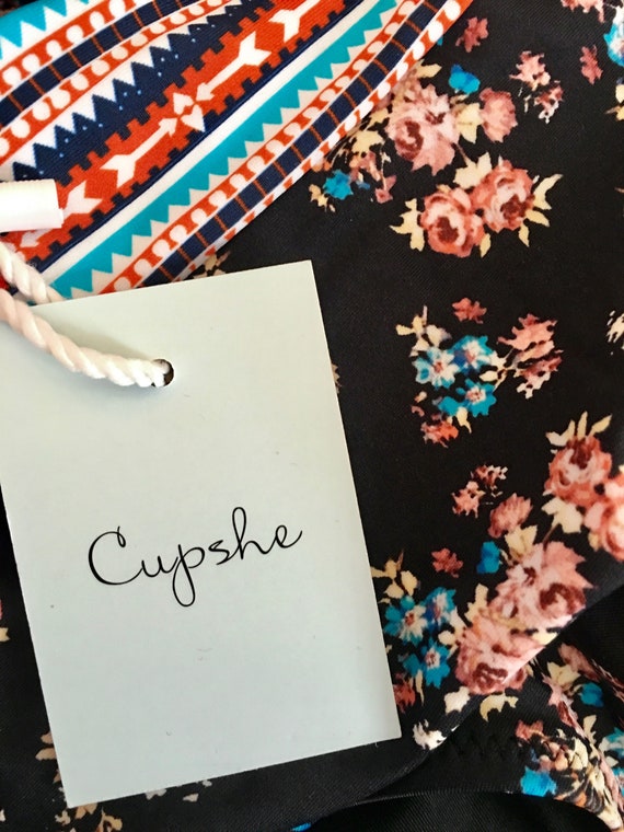 cupshe summer dream blue wrap