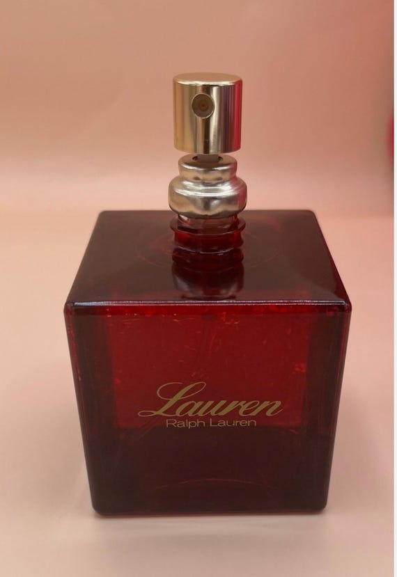 Vintage Lauren by Ralph Lauren Perfume Bottle 118ml | Deep Red