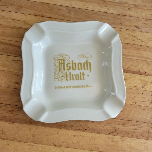 Asbach Uralt German Brandy Ashtray.