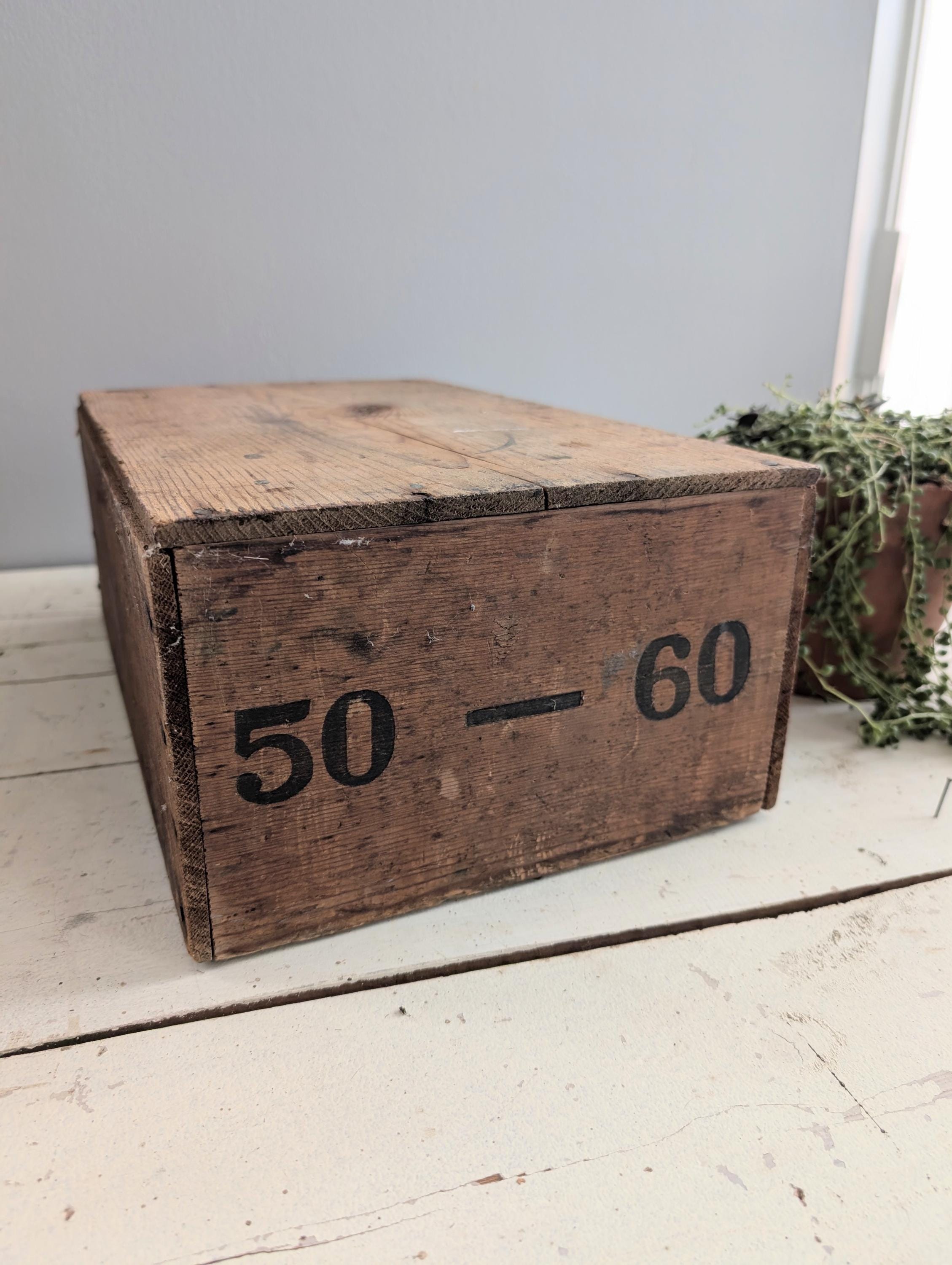Vintage Wooden Santa Clara Prunes Box. Old Wooden Packing Box. - Etsy