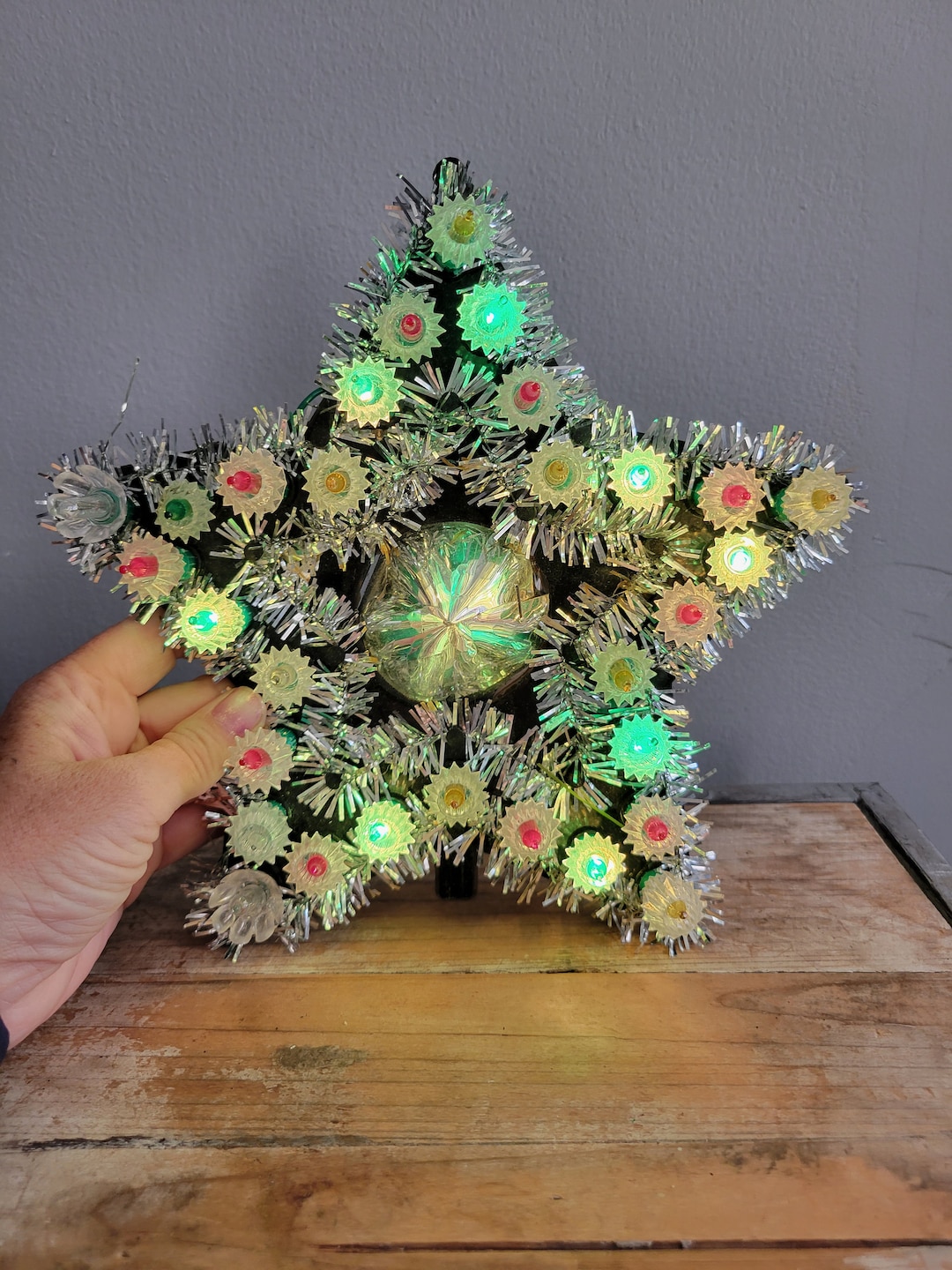 Vintage Christmas Tree Star 