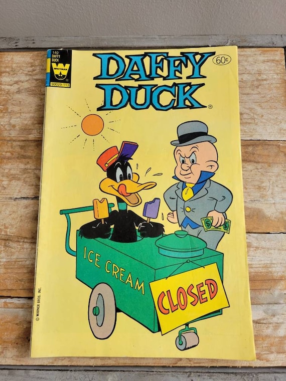 Vintage Daffy Duck Comic Book. - Etsy