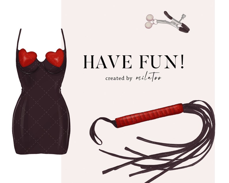BDSM clipart Fetish PNG bondage kit Latex icons set adult sex toy clipart silicone paddle fifty shades of grey svg dildo digital download image 6
