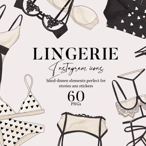 Lingerie PNG bra clipart logo female boudoir: balconette bra corset PNG, underwear branding string briefs laced bra, panties garter belt
