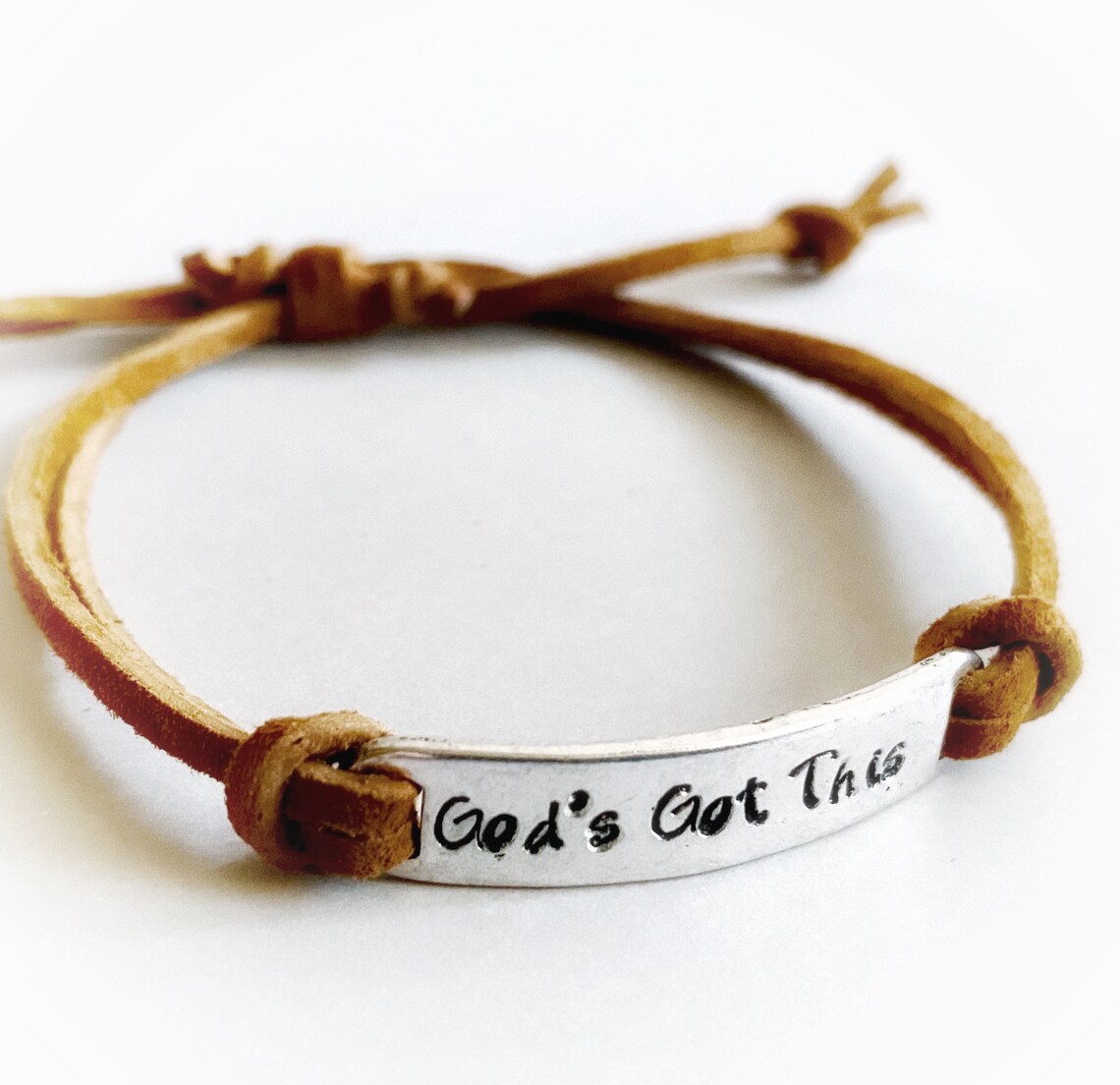 Gods Got This Bracelet Inspiration Bracelet Hand Stamped Etsy