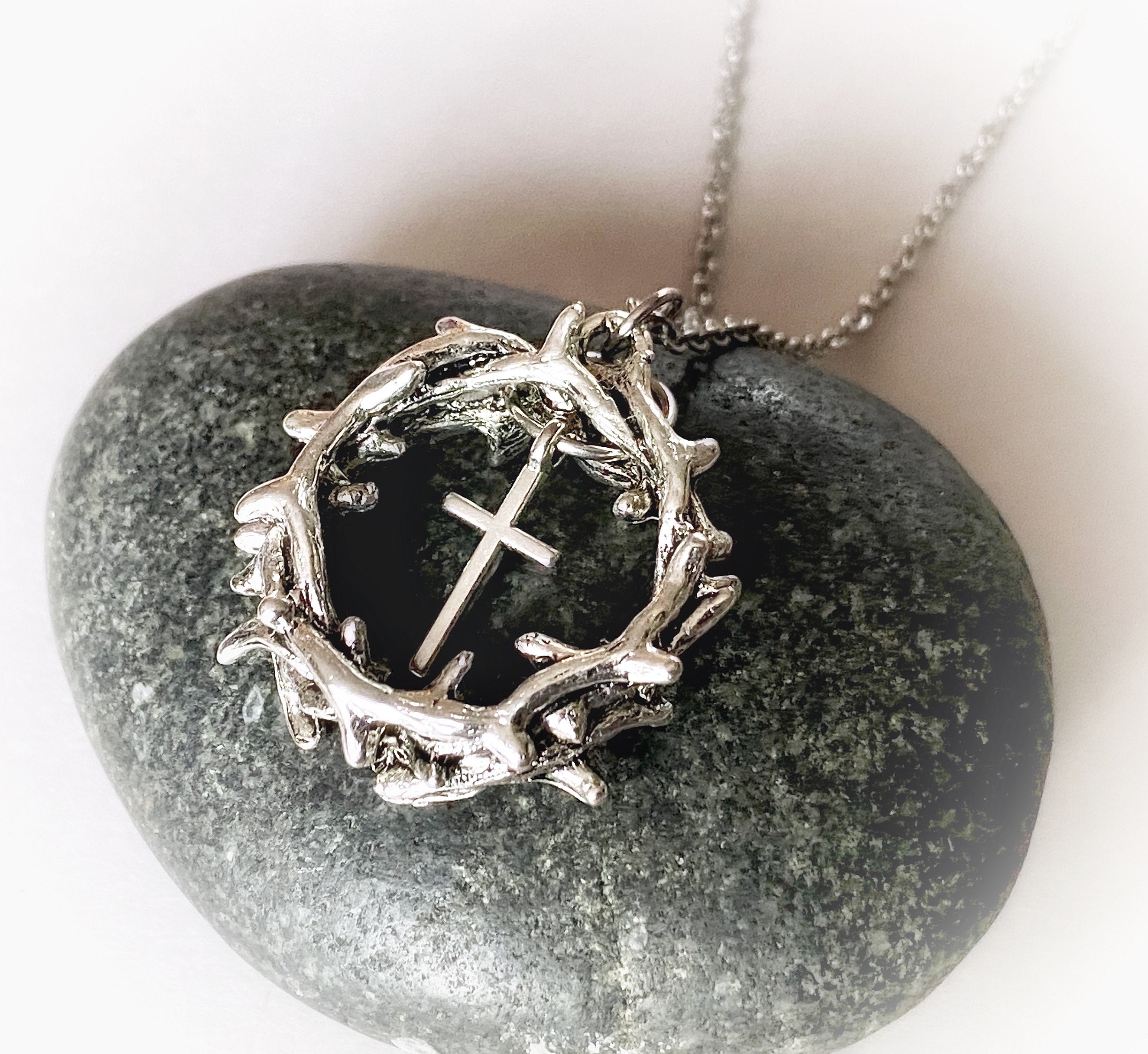 CROWN OF THORNS NECKLACE — Lux Divine