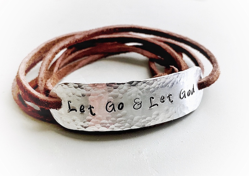 Faux Leather Wrap Bracelet Christian Bracelet Women Etsy