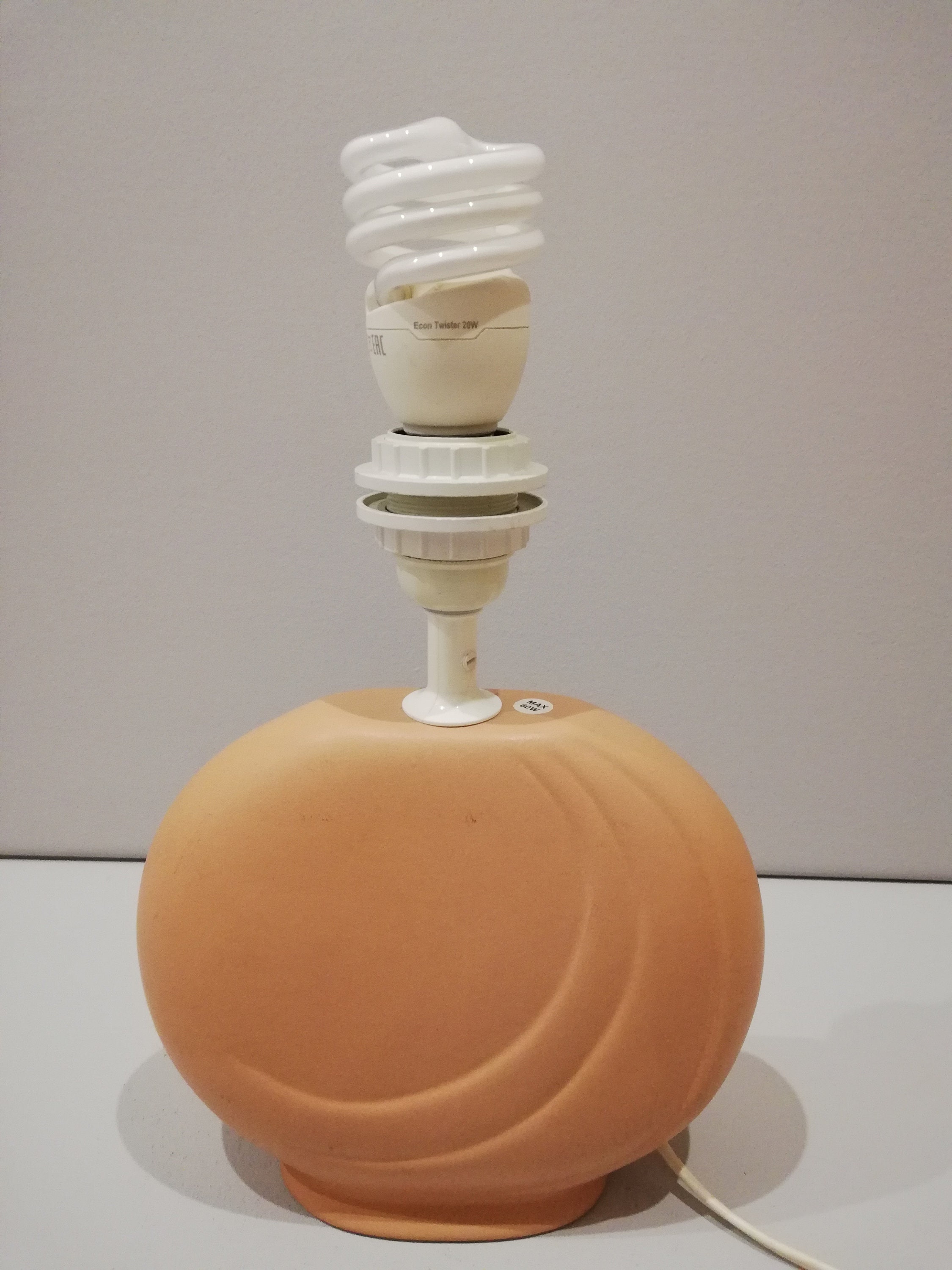 Clay Table lamp Etsy