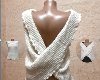 Braut Stola, Strickstola, Brautstola, Bolero Brautstola, Winterhochzeiten, Hochzeitspullover, Hochzeitsbolero, Hochzeitspullover