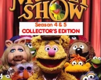 MUPPET SHOW Seasons 4 & 5---2 Season Collector's Edition!  (on 4 DVDs)