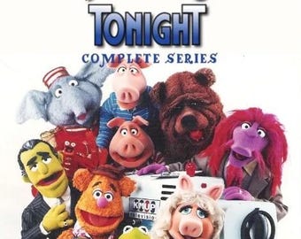 MUPPETS TONIGHT Complete Series Seasons 1 & 2 (on 5 DVDs)