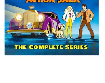 80s cartoon  GOLDIE GOLD & ACTION Jack Complete Series on 3 DVDs