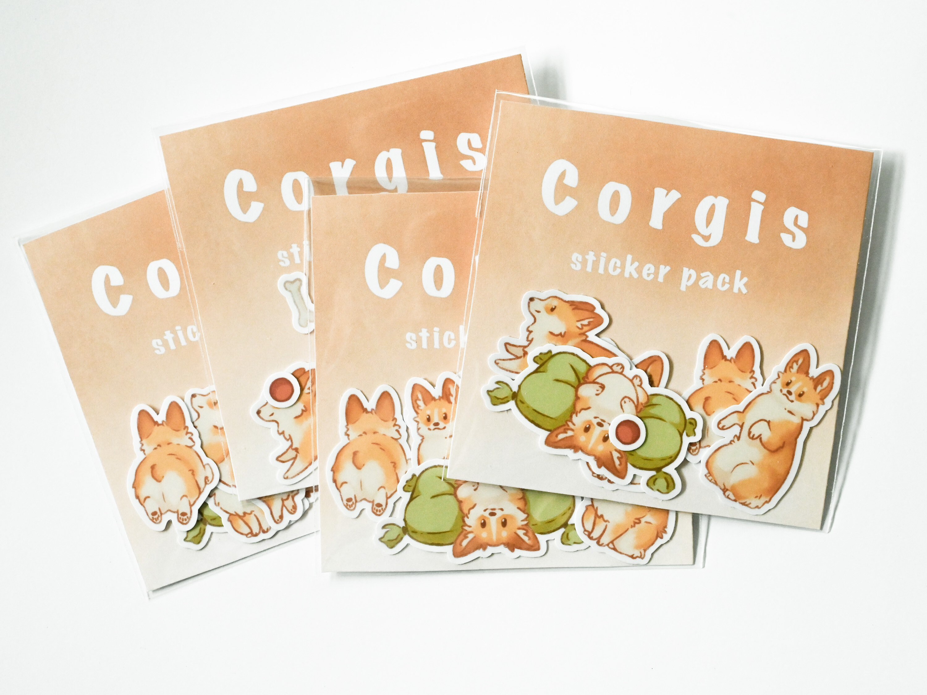 Labratory Corgi Sticker Corgi Sticker Pack | Cute Dog Planner Stickers | Journal Stickers ...