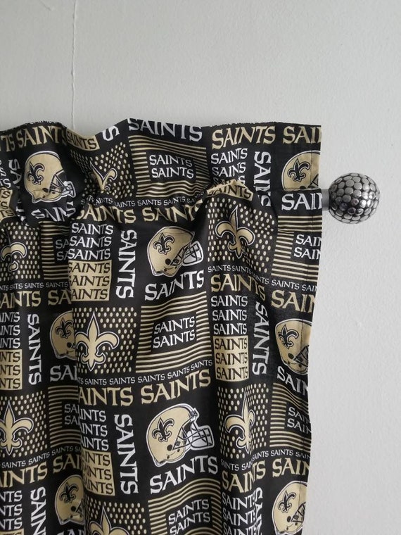 Nfl New Orleans Saints Curtain Set Etsy