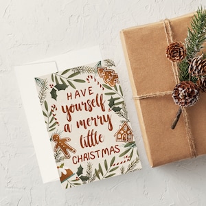Christmas Card Digital Download, Printable Christmas Card, Greeting card