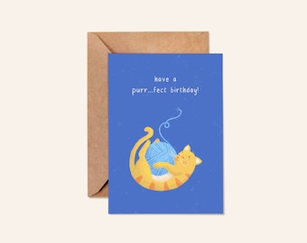 Have A Purr...fect Birthday Card