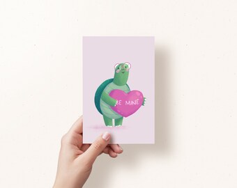 Be Mine Postcard, Valentine's Day Postcard