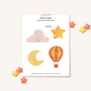 Dreamy Bear Banner: DIY Nursery Decor (Digital Download)