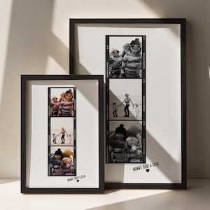 Personalised Photo Collage Print: Custom Family Keepsake Wall Art