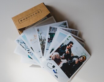 Photo Memory Box, Mini Photo Prints, Turn Your Selfies Into Instant keepsakes