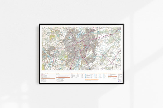 Os Map Centred On My House Custom Os Map Ordnance Survey Map Personalised Os Map | Etsy