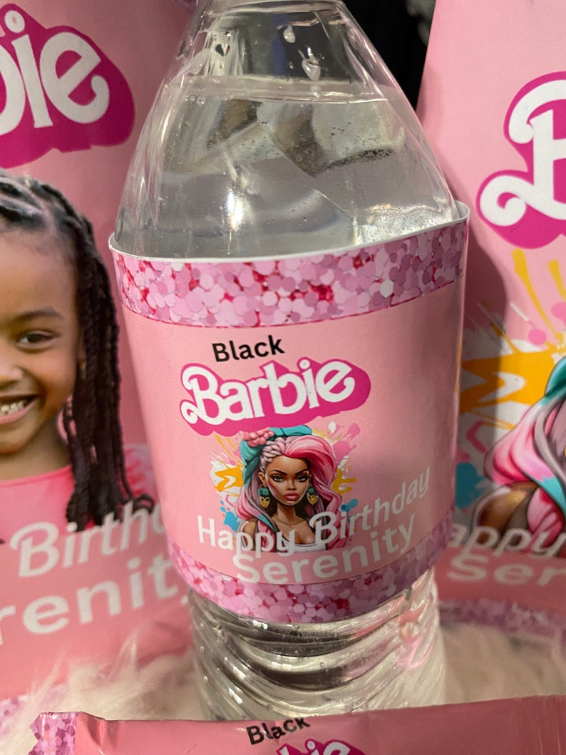 Barbie Black Barbie Party Favors Party Favors Birthday - Etsy