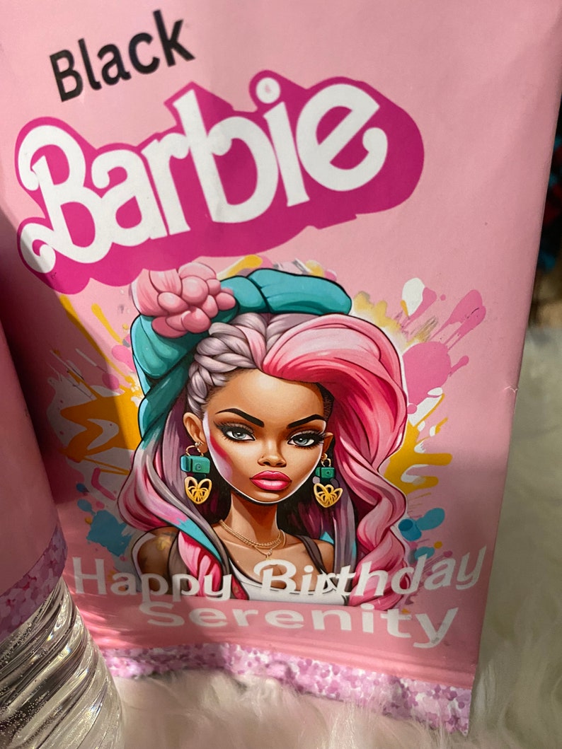 Barbie Black Barbie Party Favors Party Favors Birthday - Etsy
