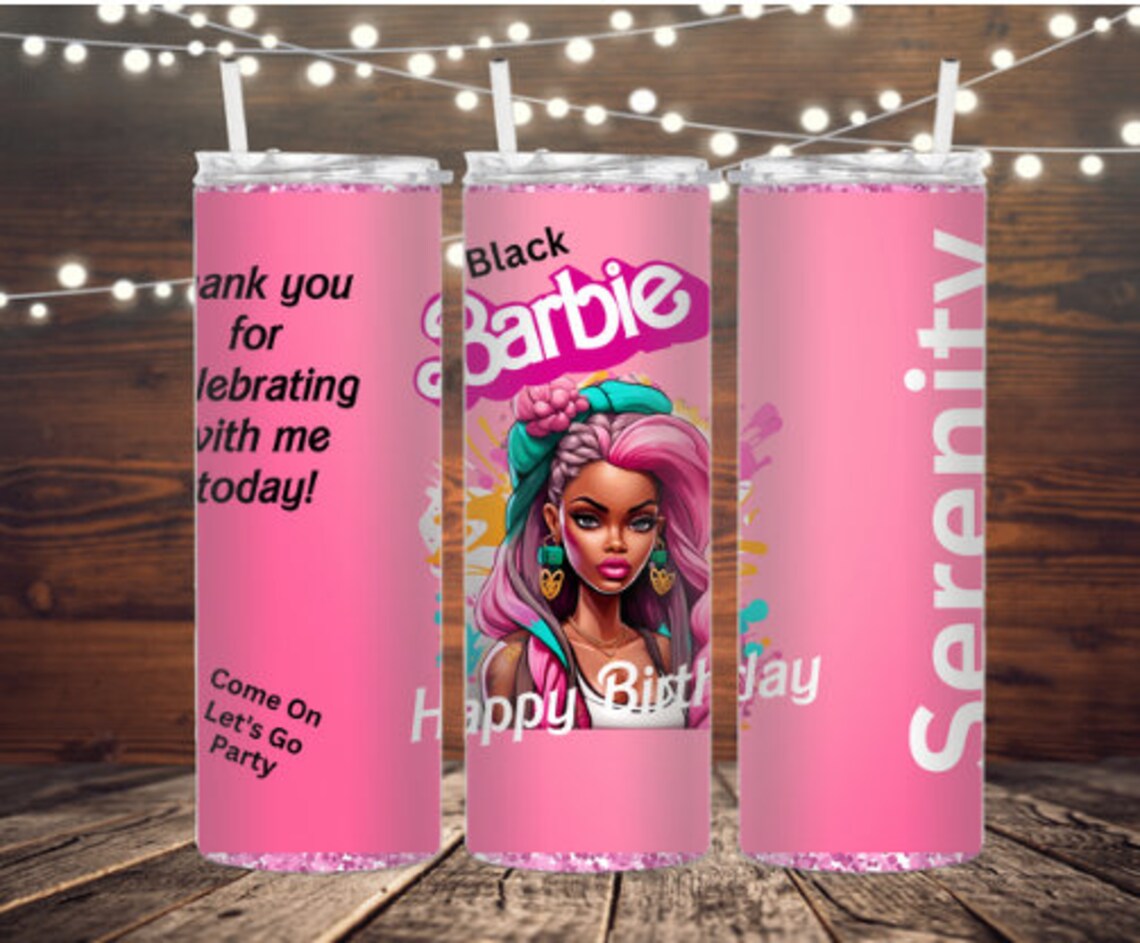 Barbie Black Barbie Party Favors Party Favors Birthday - Etsy
