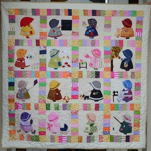 Adventures with Sue , applique pattern book, digital download, quilt pattern