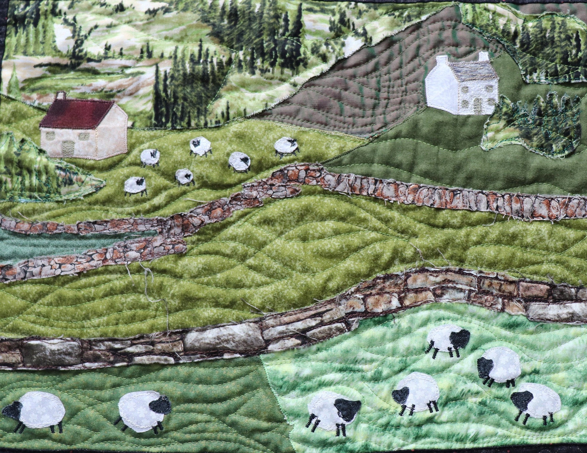 Irish Quilt Pattern PDF Ring of Kerry Quilt / Wall Hanging. Etsy Ireland