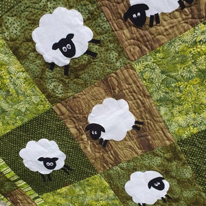 Sheep Quilt Pattern, PDF Digital Download Pattern to Make This Stunning ...