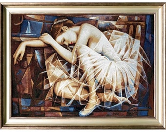 Tapestry,Autumn Mucha European Wall Tapestry - Young Women Fine Art Wall Tapestry- Woven Wall Hanging-Jacquard Tapestry Wall Décor Art