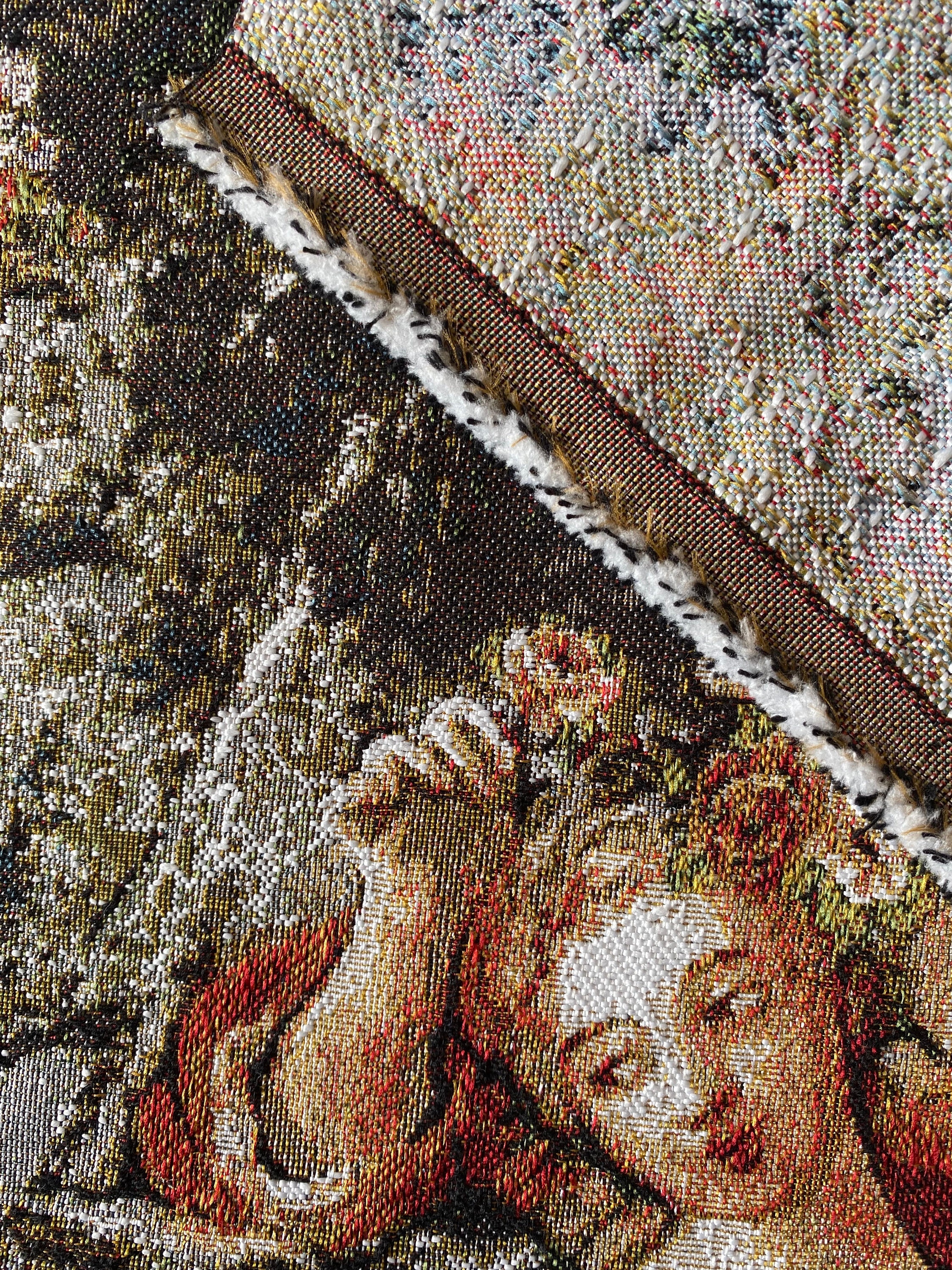 Tenture Murale Tissée Roméo Et Juliette - 54x38 Pouces - Charlotte Home Furnishings - USA