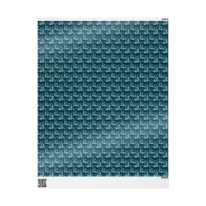 Ocean-Inspired Wrapping Paper, Nautical Gift Wrap, Coastal Decor for All Occasions, Ideal for Birthdays & Holidays, Unique Gift Packaging
