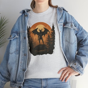 Jersey Devil T-Shirt | Retro cryptid tee cryptozoology t-shirt | vintage design tee