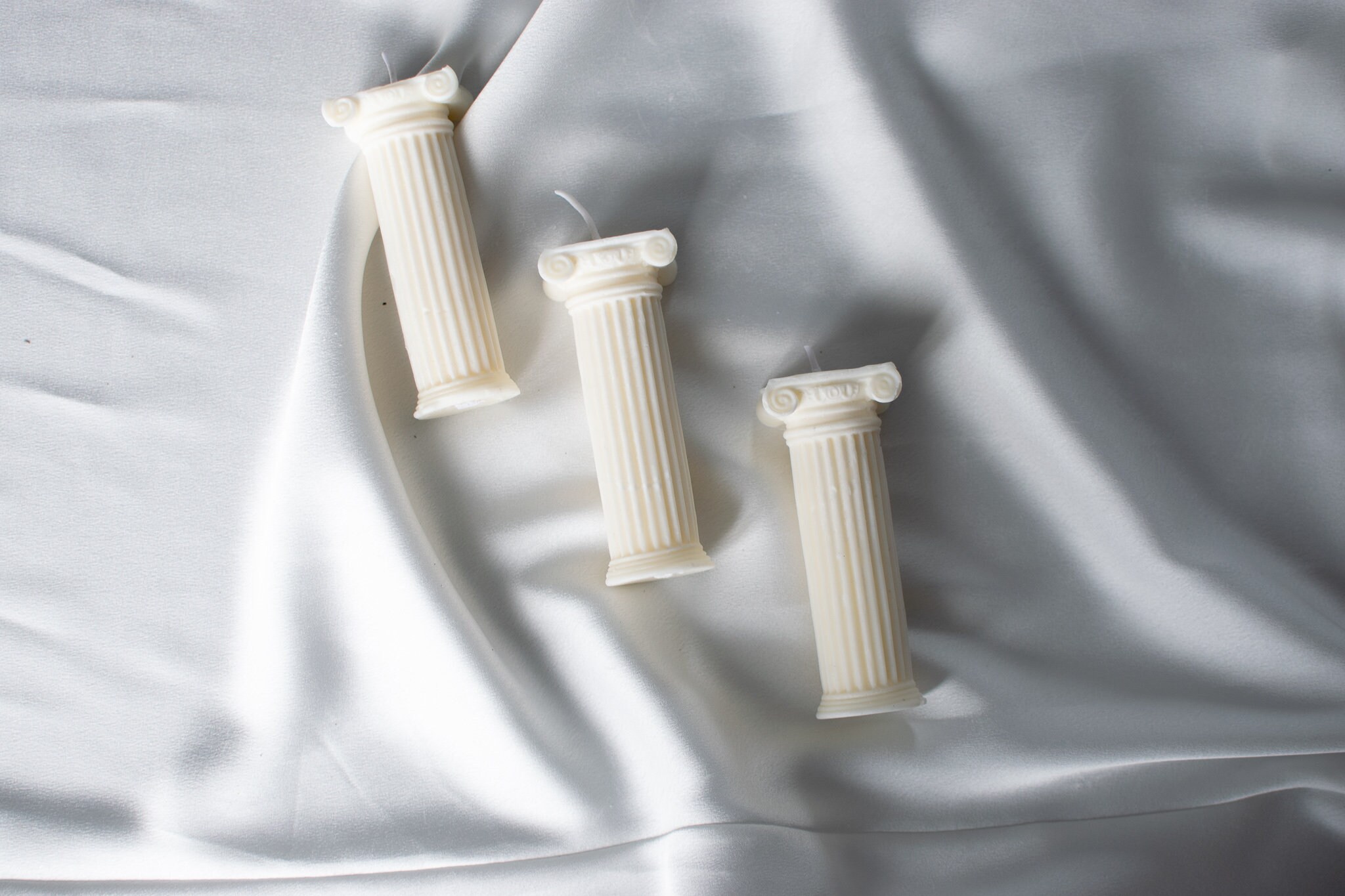 Bougie Colonne Antique