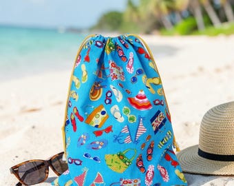 Beach essentials wet bag, waterproof swim organizer pouch
